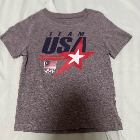Team USA Gray Kids T-Shirt - Picture 1 of 3